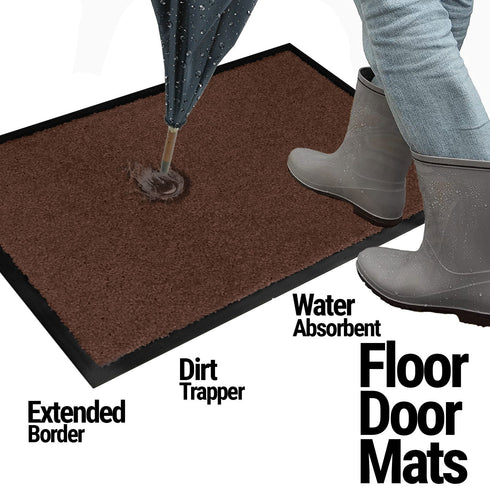 Arran Entrance Mat - Brown